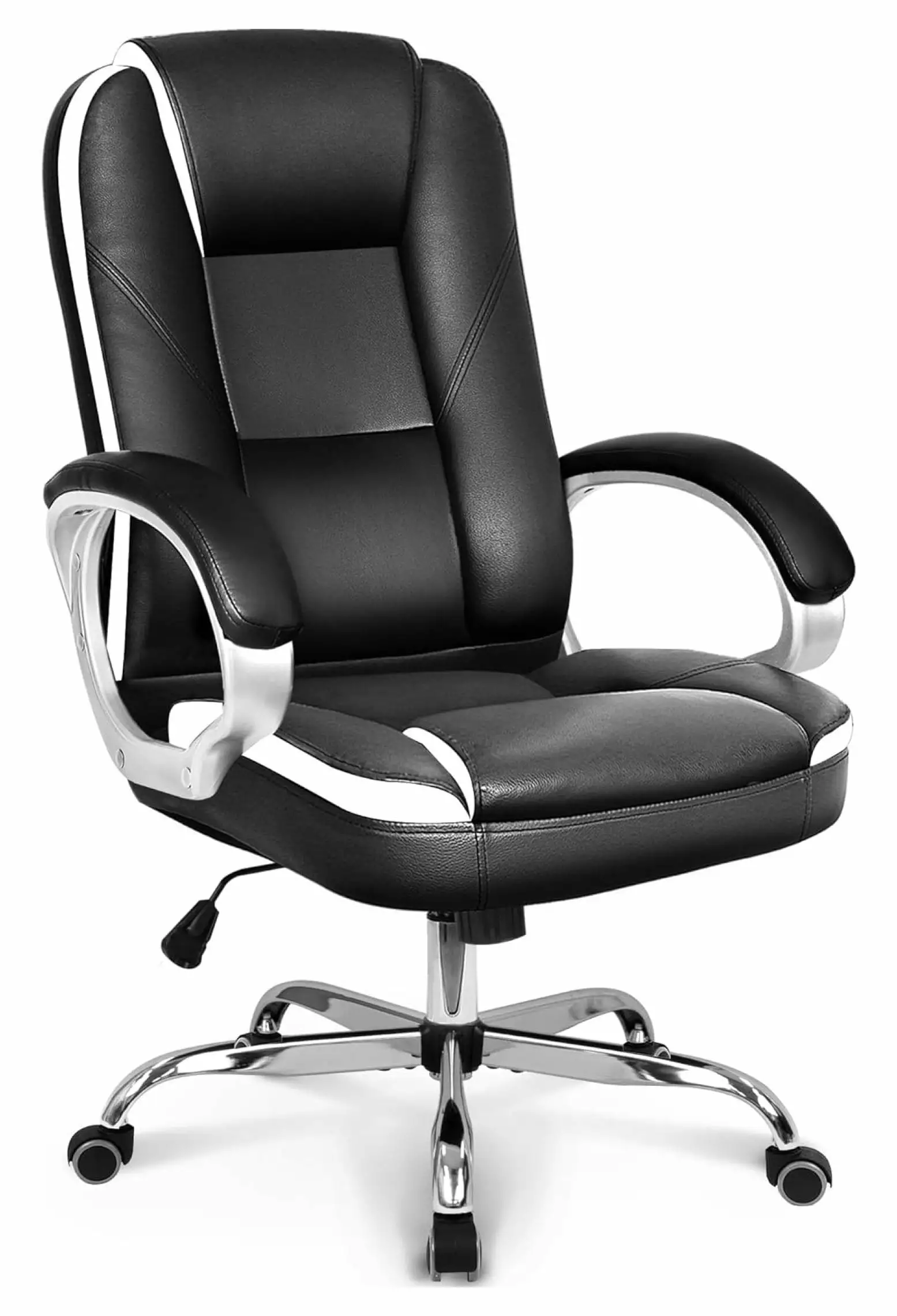 YOSITiuu Ergonomic High Back Office Gaming Chair Lumbar Support and Adjustable Swivel Wheels
