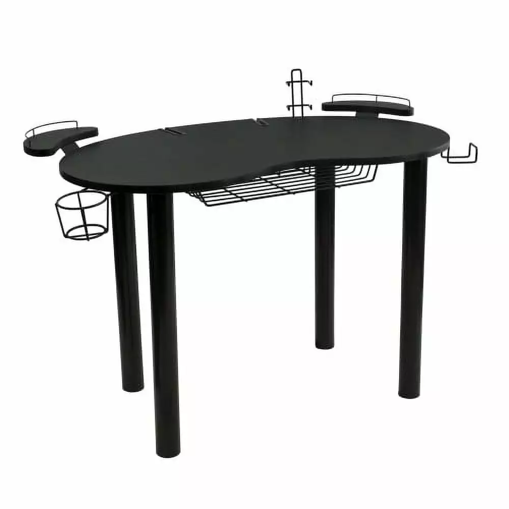 Eclipse Gaming Desk Black Home Office and Gaming Super Dope