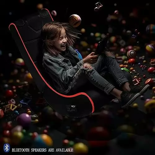Adjustable Floor Rocker Gaming Chair - Foldable Backrest TV, Reading, and Meditation XDDong