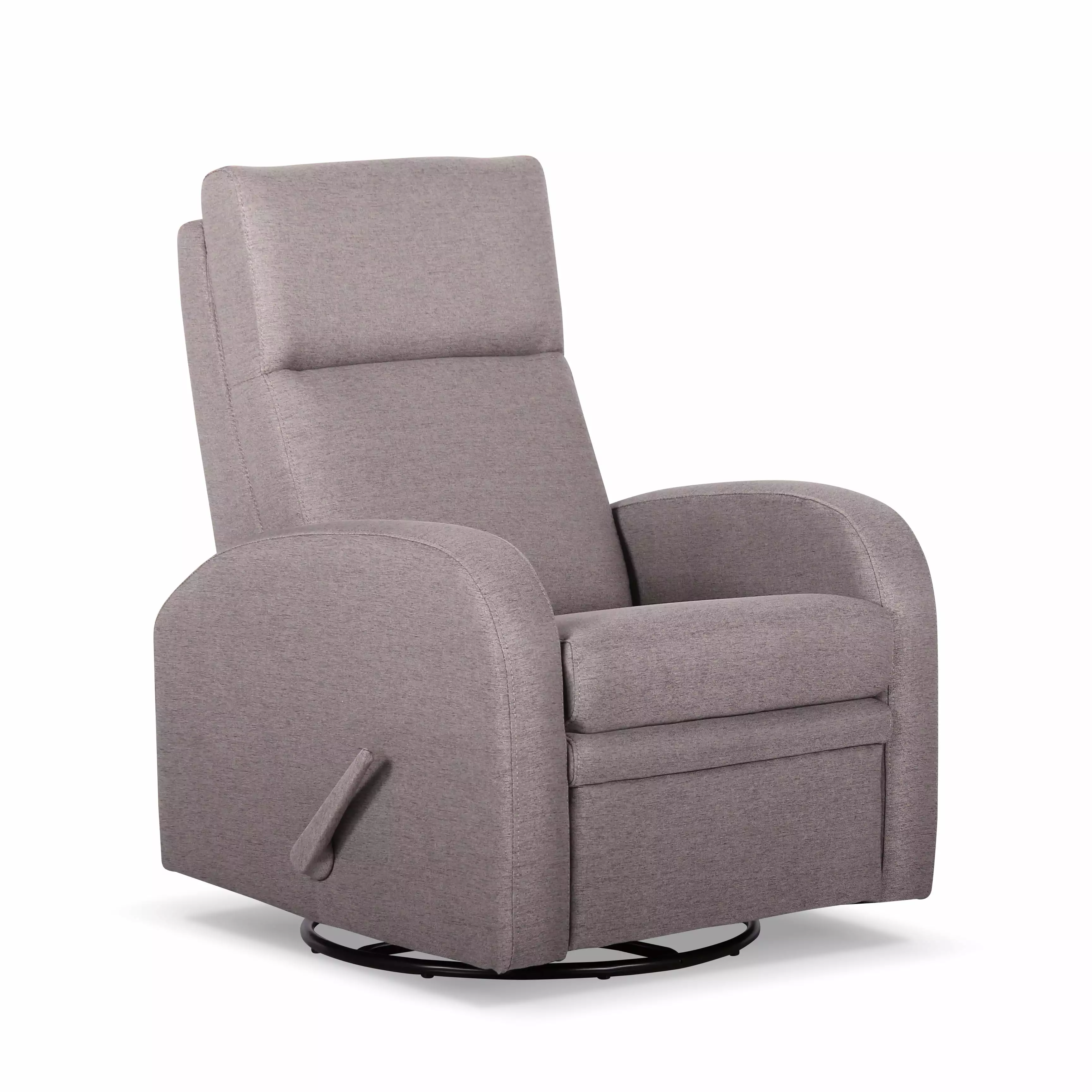 DeeHome Lahti Handle Manual Glider Swivel Recliner - Smooth Motion and Stylish