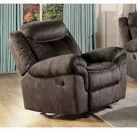 Ava Glider Velvet Recliner Chocolate Living Room Go Green Woods