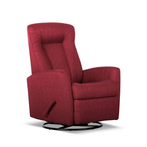 Goldmeet Sofia Handle Manual Glider Swivel Recliner - Comfortable Living Room Chair