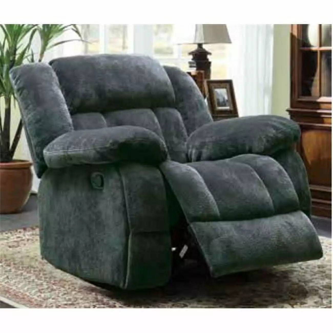 Laurelton Glider Reclining Chair Chocolate Nursery or Living Room Made4Mattress