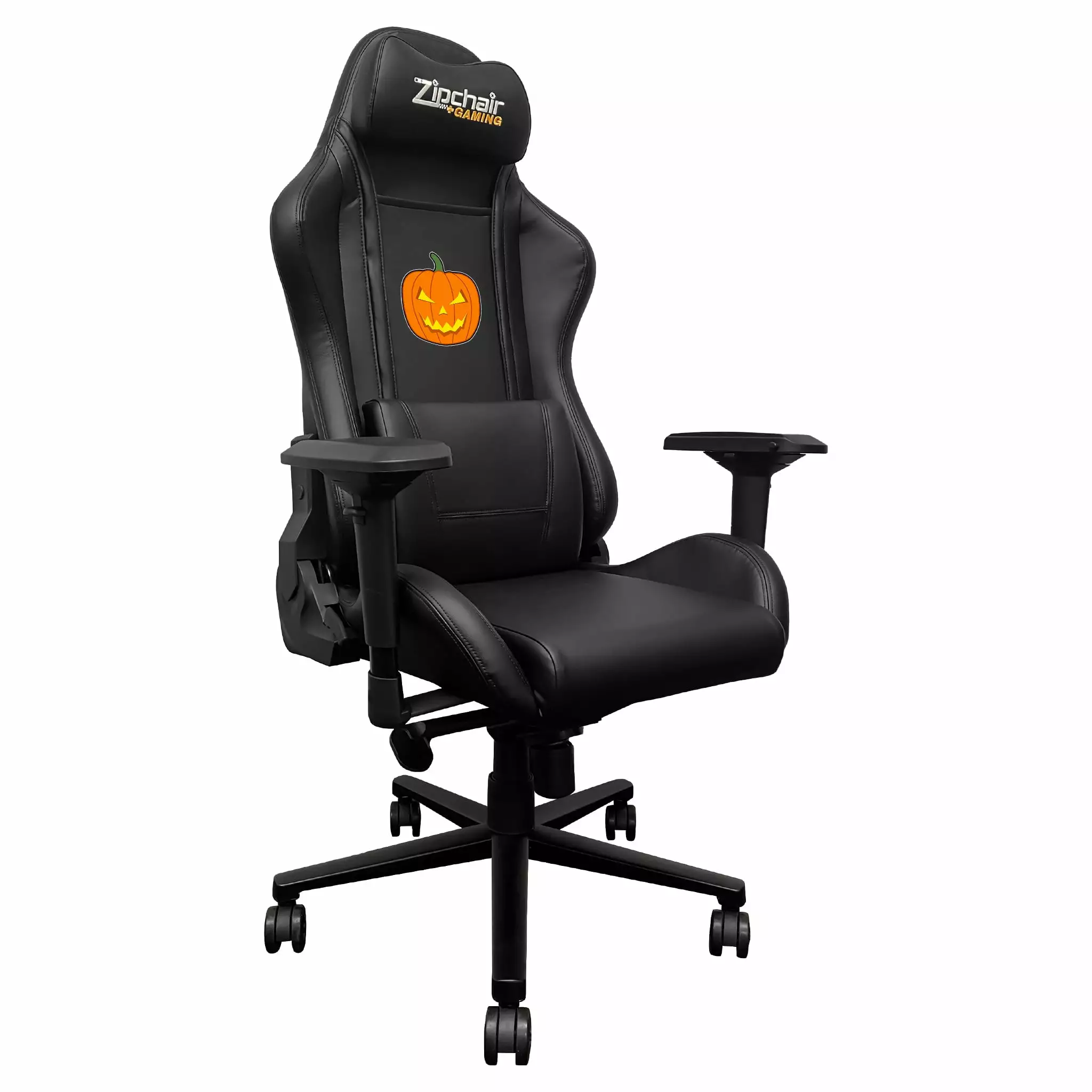 Xpression Pro Gaming Chair Haunting Jack Logo - Spooky Themed Ergonomic Gaming Chair DreamSeat