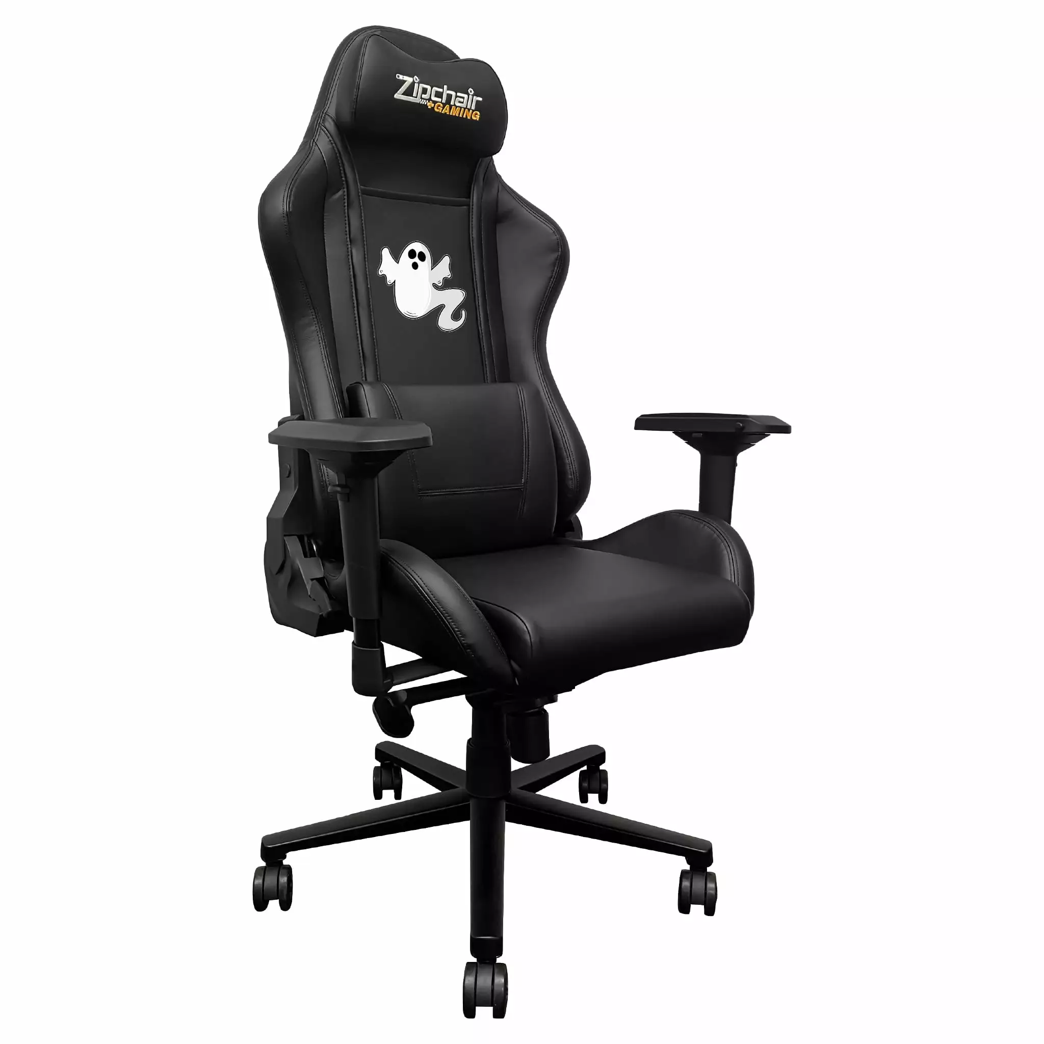 Xpression Pro Gaming Chair Zippy Ghost Logo - Halloween Themed Gaming Chair DreamSeat