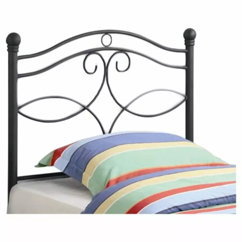 Callie Twin Metal Headboard Matte Black Bedroom Furniture Coaster Company