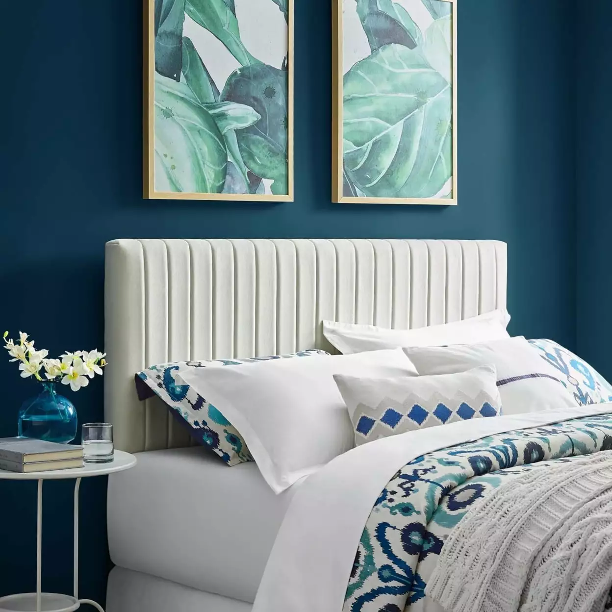 Keira King California King Velvet Headboard MOD-6097 Upholstered Bed Headboard Only Modway