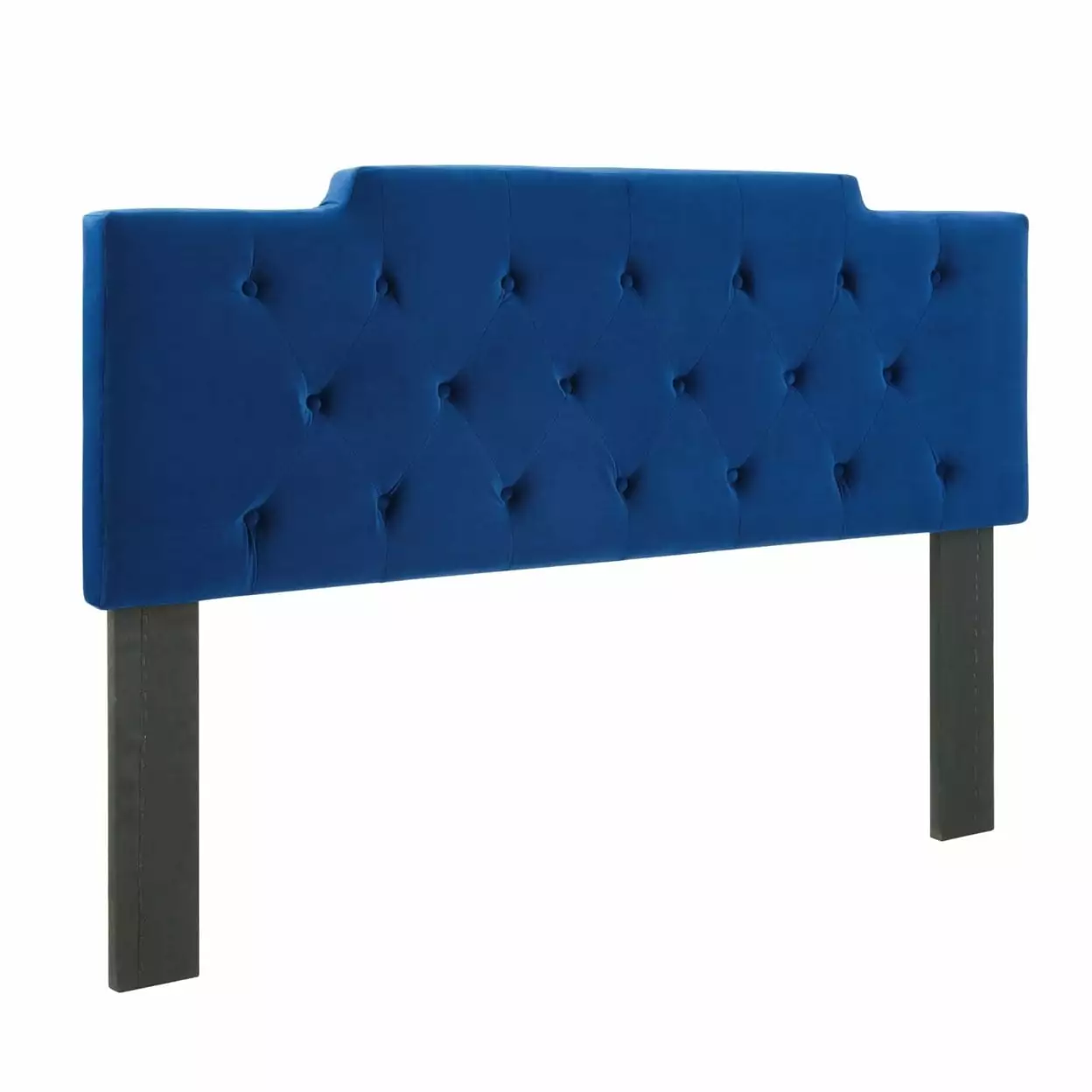 Modway Juliet Tufted King Velvet Headboard Navy