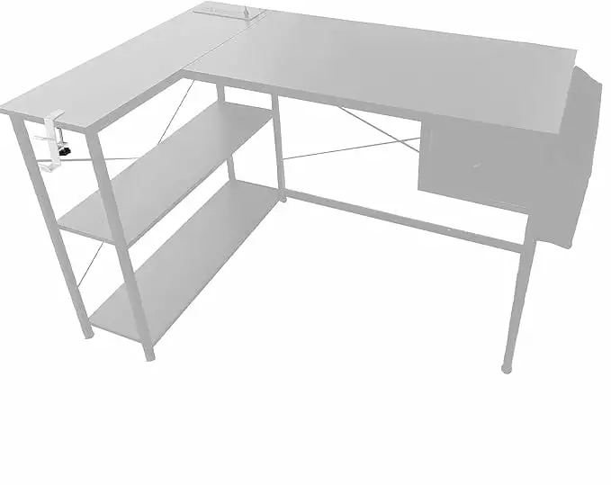 Adjustable Hook L Shaped Gaming Desk Under Gaming Desk Hook Holder Ctgsas