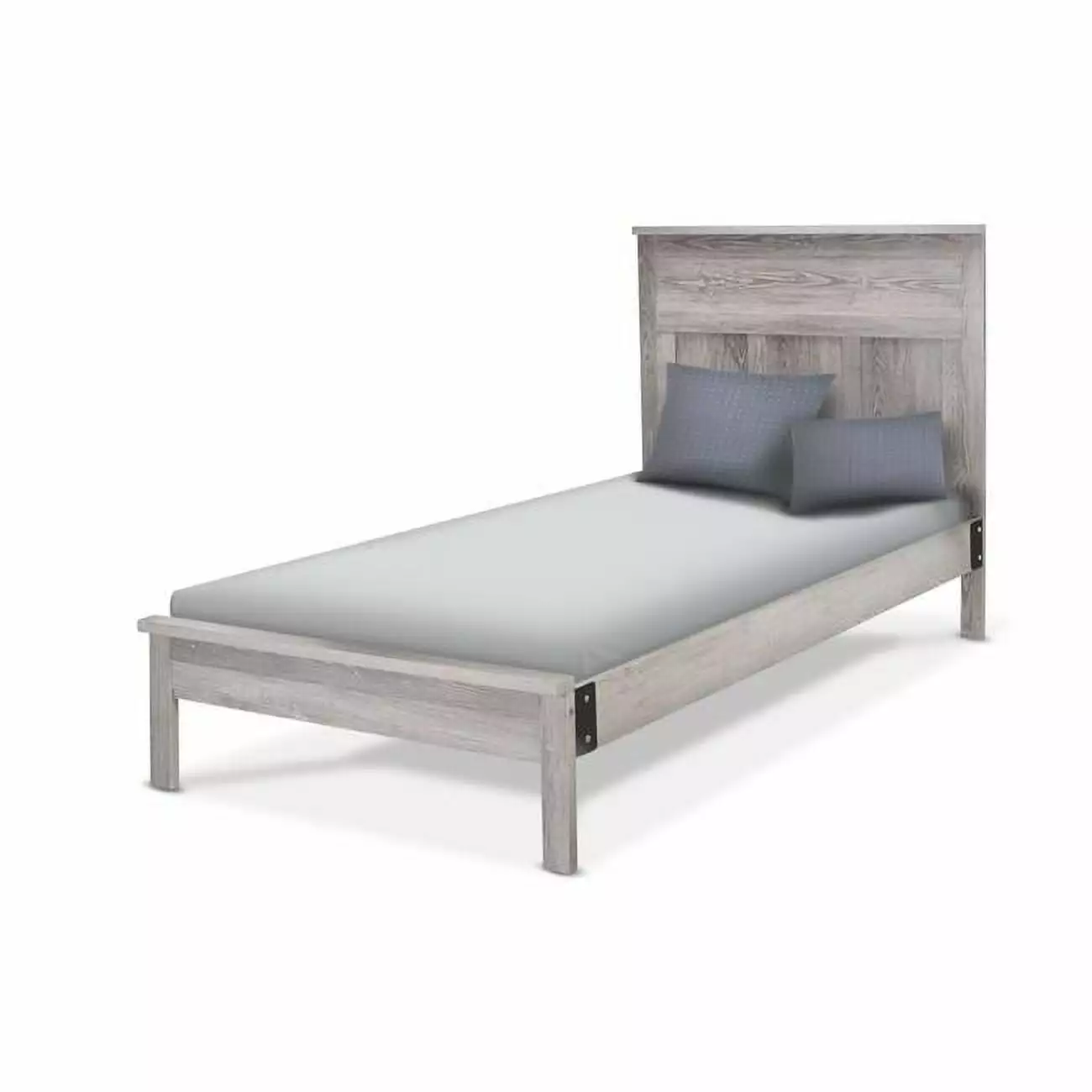 Sorelle Twin Panel Bed Gray Finish Kids and Teens Sorelle Furniture