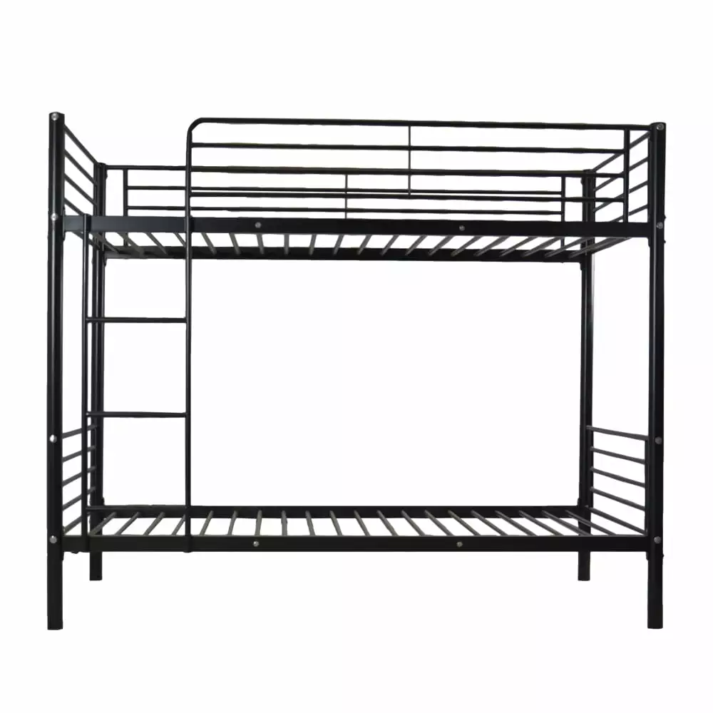 Zimtown Metal Bunk Bed Ladder Kid's Room Twin Black