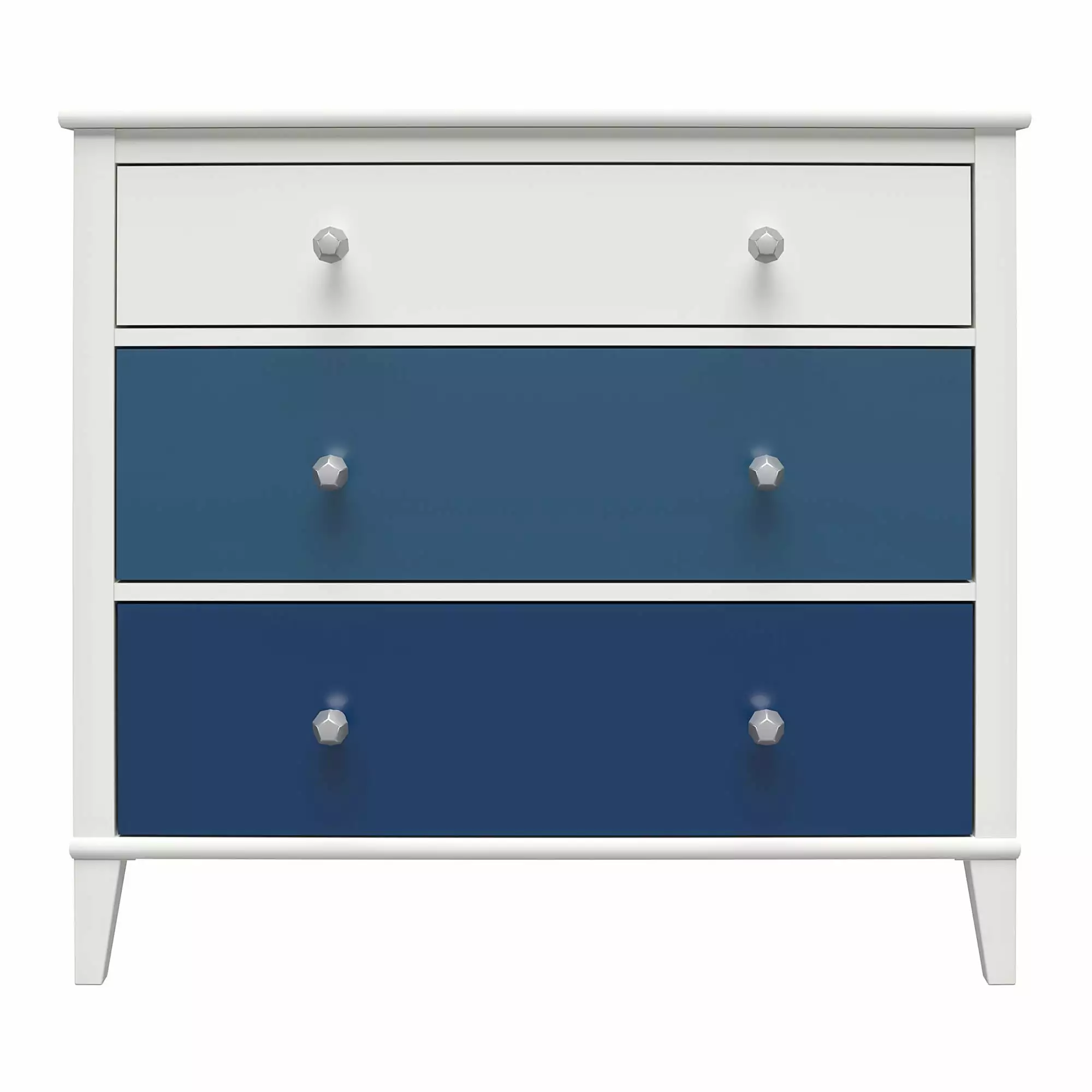 Little Seeds Monarch Hill Poppy 3 Drawer Dresser Ivory Oak Off-White Kids Nursery Storage Furniture
