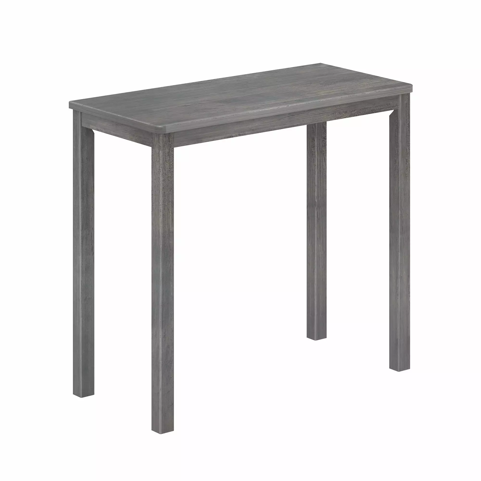 Max & Lily Modern Farmhoutilize Wood Reading Work Desk Driftwood