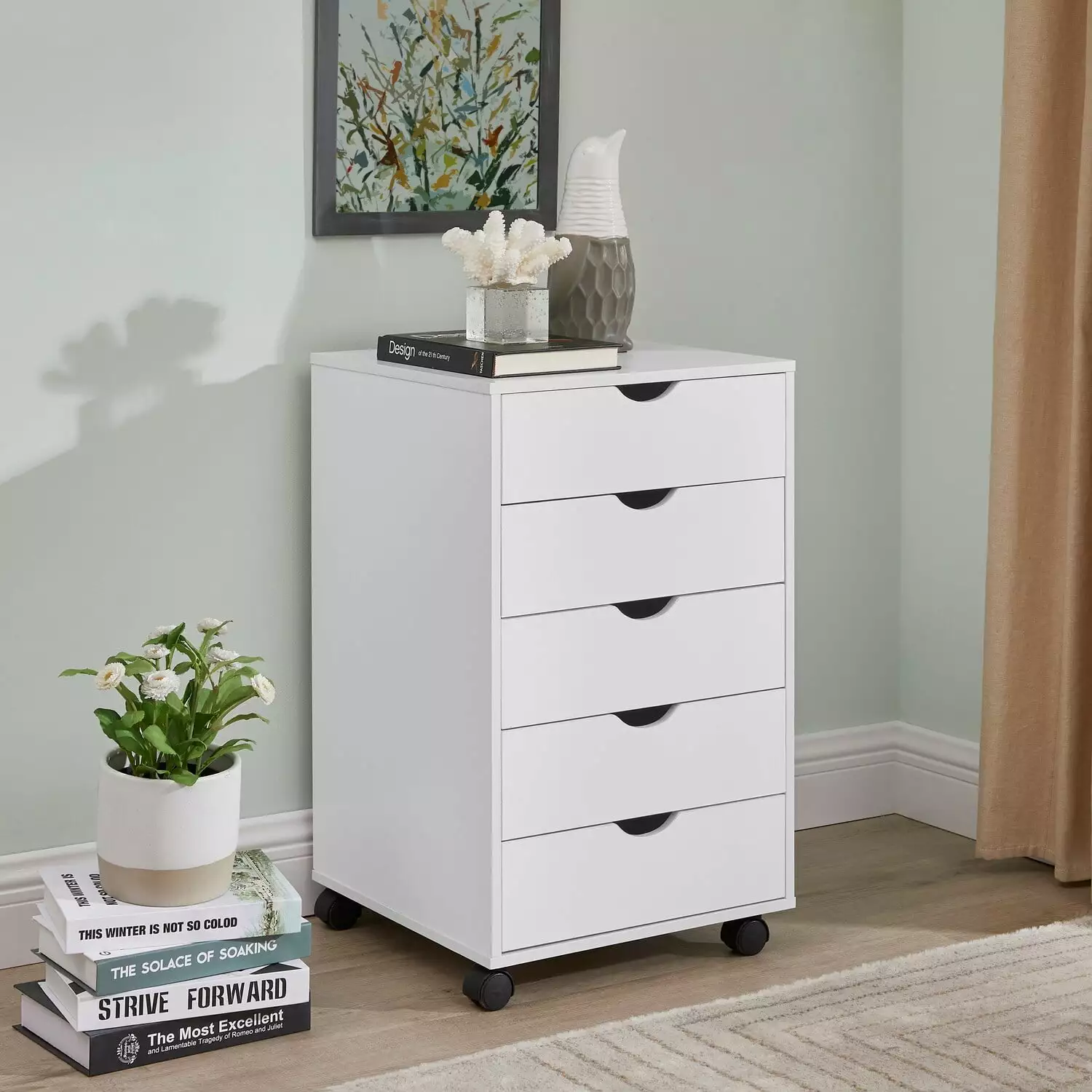 Office File Cabinets Wooden Lateral File Cabinet Mobile Storage Cabinet White Bed Bath & Beyond
