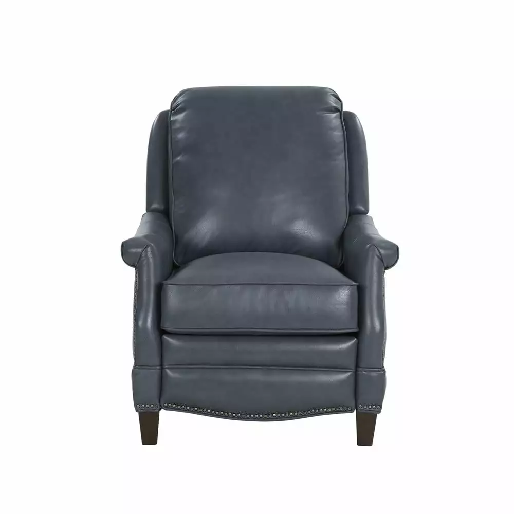 Barcalounger Ashebrooke Recliner Marisol Flint All Leather Living Room Chair