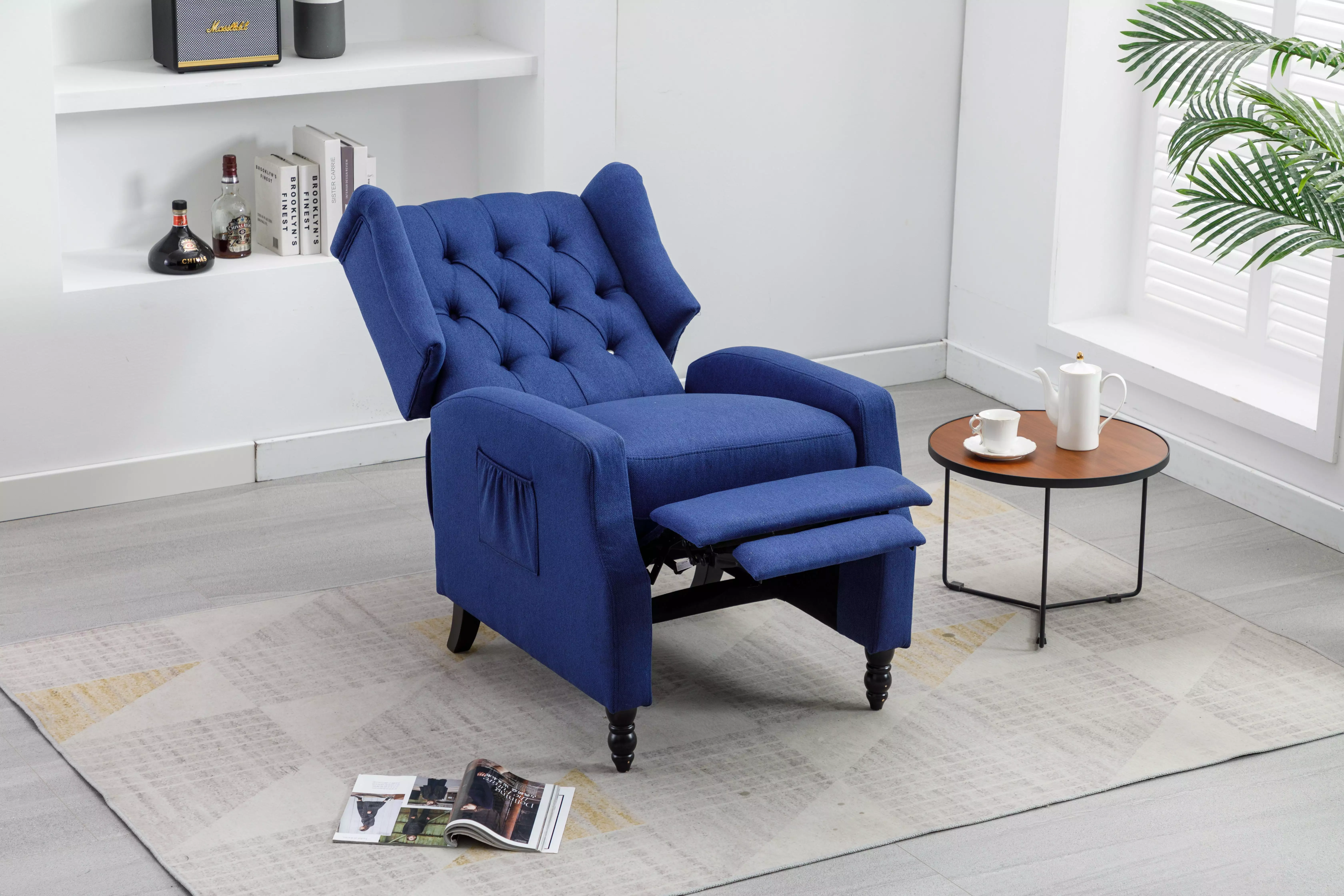 CoSoTower Modern Comfortable Upholstered Leisure Chair Recliner Living Room