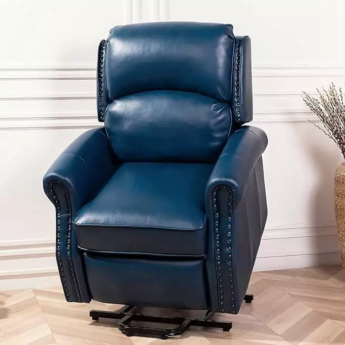 CoSoTower Electric Power Lift Recliner Chair Elderly Blue