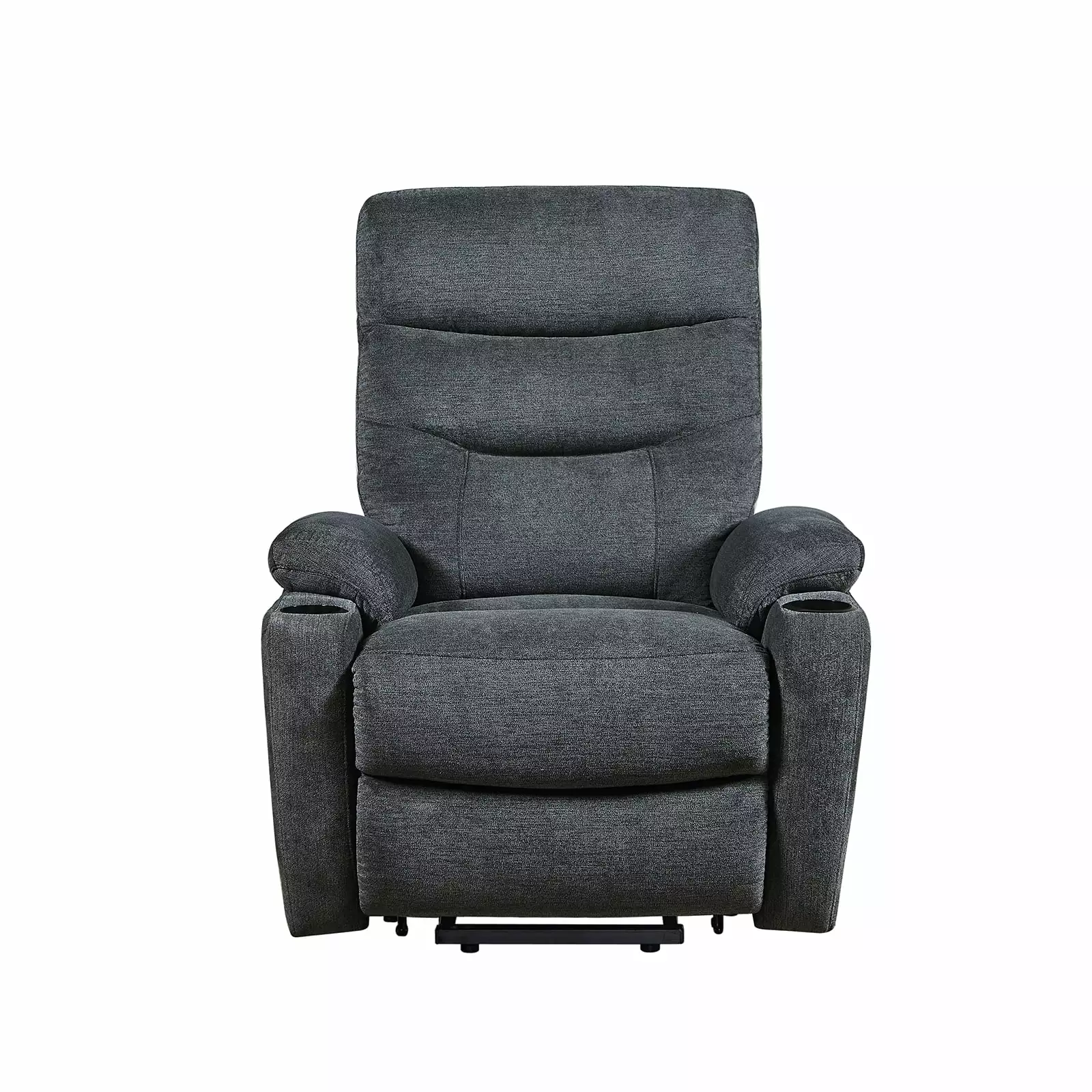 JIELARHUA Electric Power Lift Recliner Chair Massage Heat Elderly 3 Positions USB Ports High-End Cloth