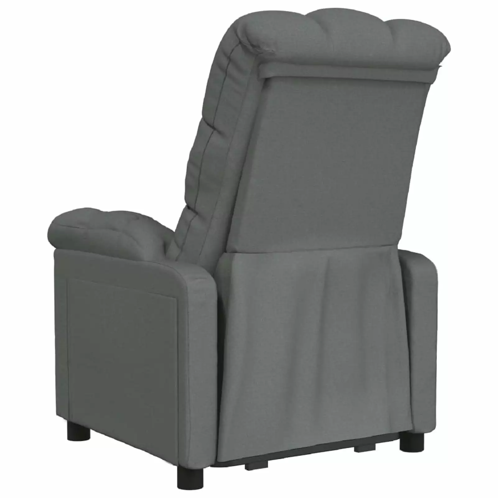 Andoer Fabric Recliner Chair Elderly Dark Fabric - Comfortable Lounge Chair