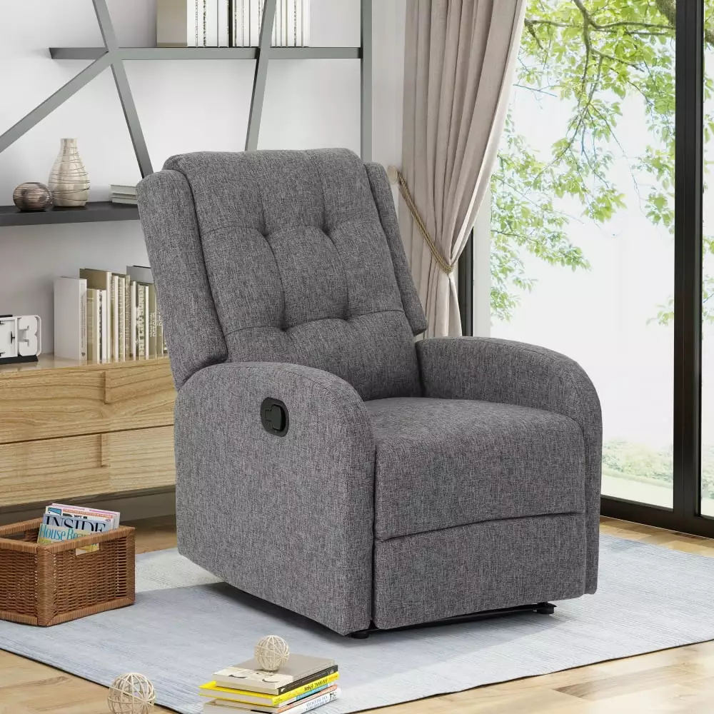 DeeHome 24.75 Wide Manual Standard Recliner - Comfortable and Space-Saving