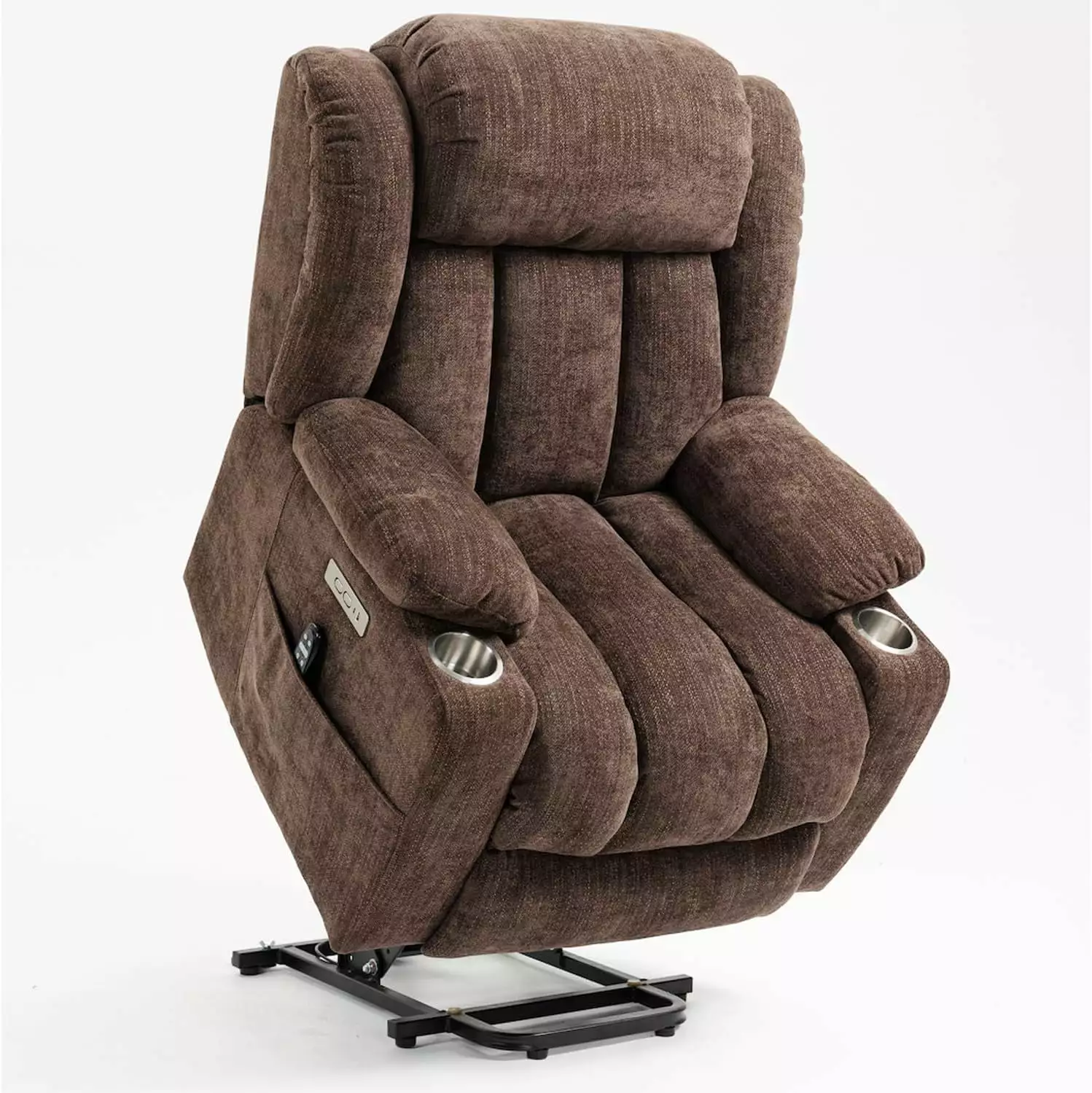 2023 Power Lift Recliner Chair Full-Body Massage, Heat, Hand Remote Control, USB Ports, and Cup Holders Elderly Tongou