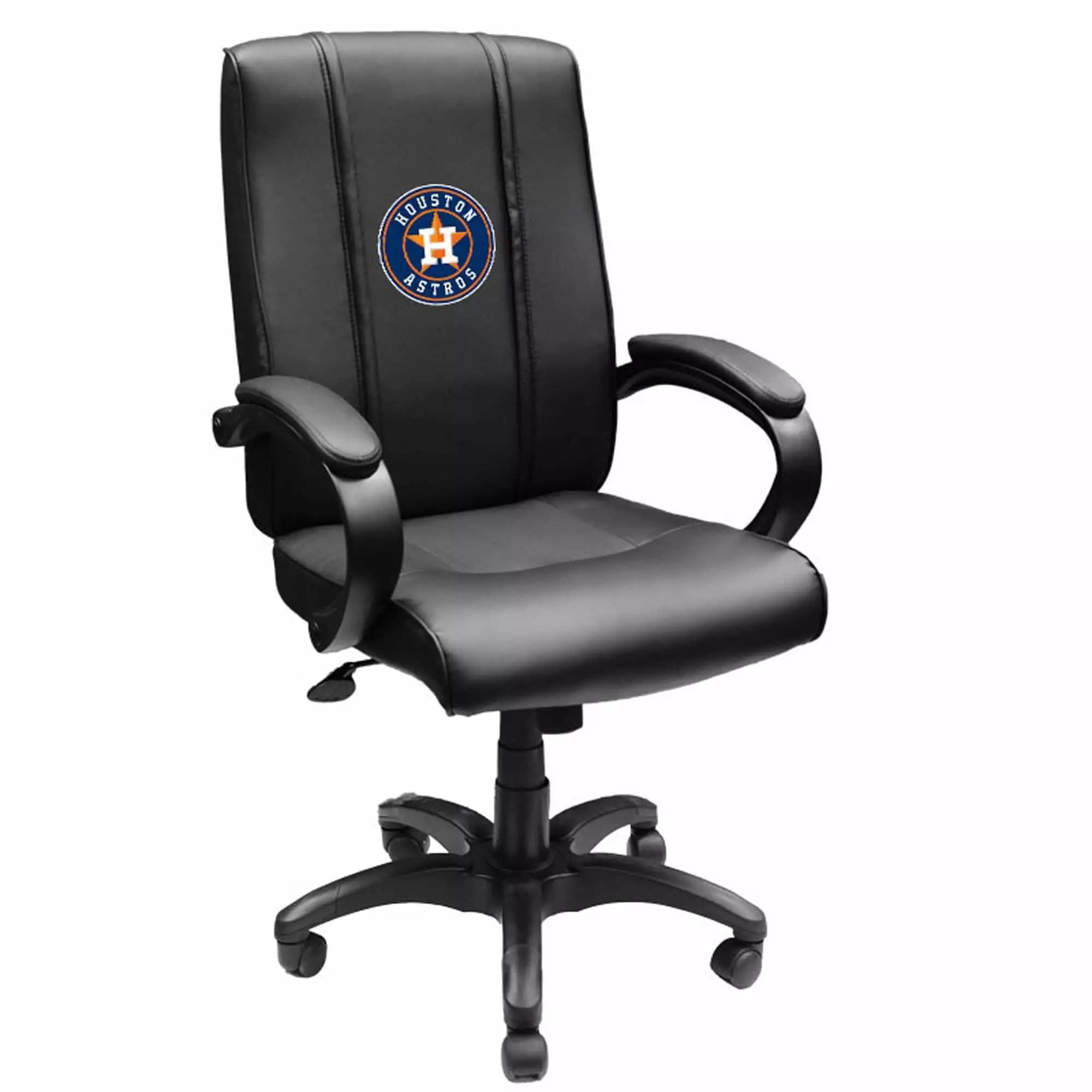 DreamSeat Phantomx Swivel Black Ergonomic Mesh Gaming Chair Corvette Jake Symbol White Logo Adjustable Arms
