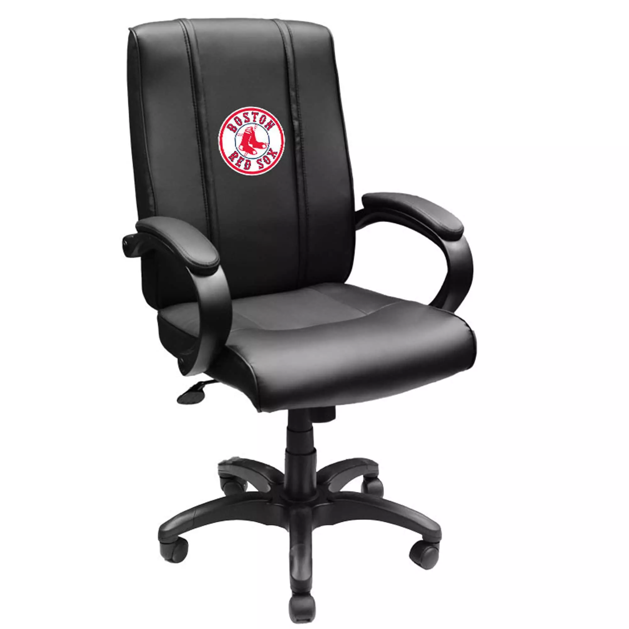 DreamSeat Phantomx Swivel Black Ergonomic Mesh Gaming Chair Corvette Symbol Logo Adjustable Arms