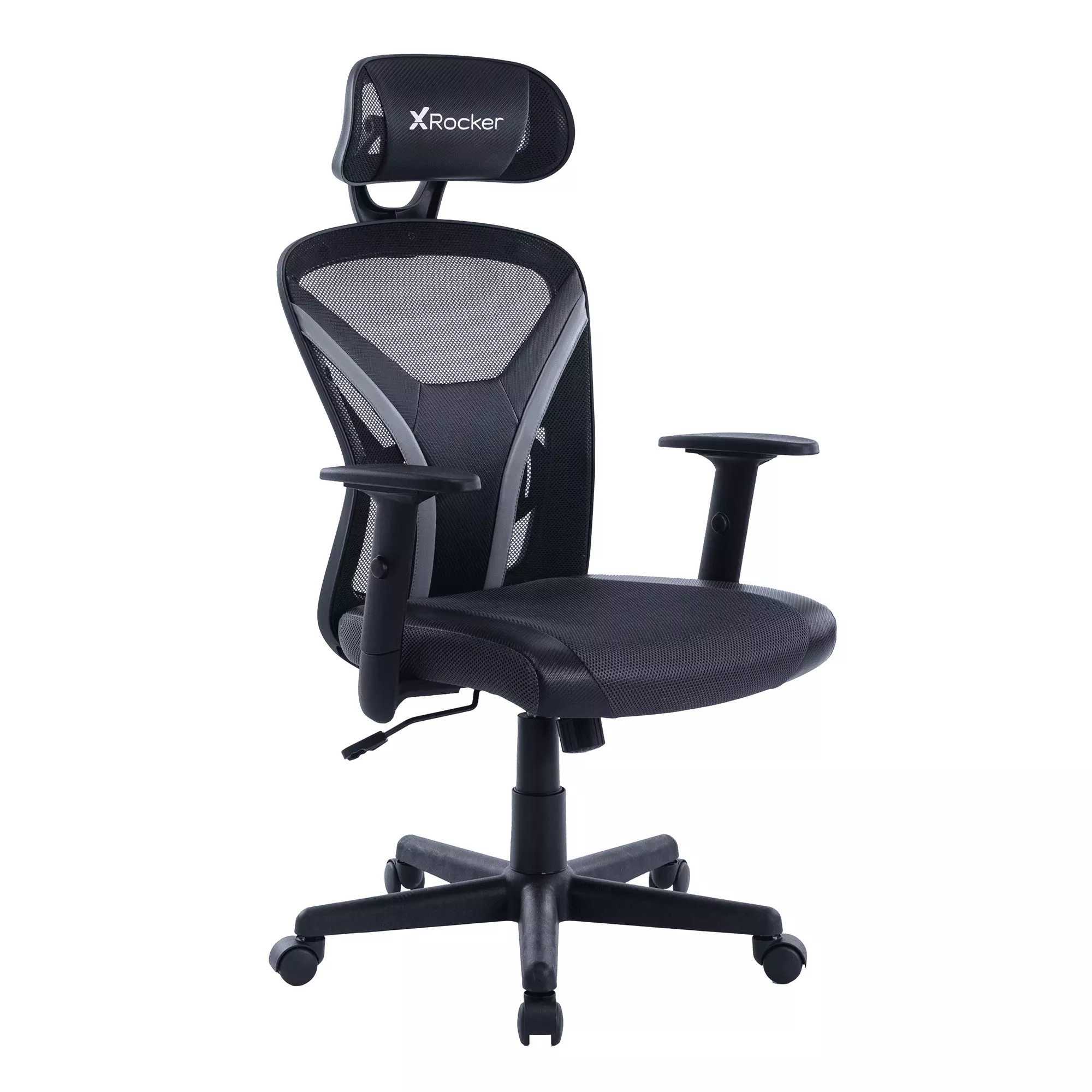 X Rocker Voyage Mesh Gaming Chair Black 24.8 x 25 x 41.92-45.66