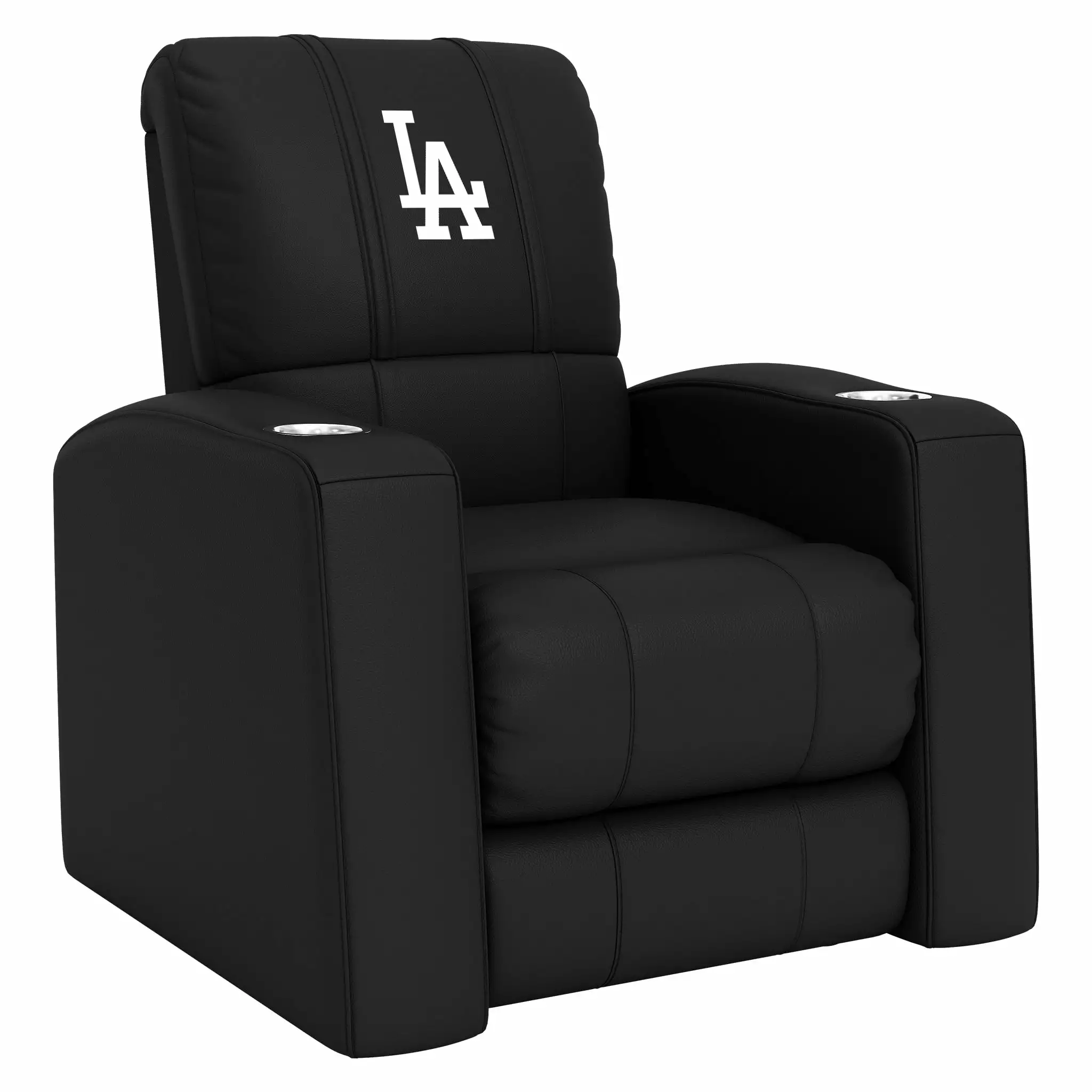 DreamSeat Relax Black Recliner Embroidered Los Angeles Dodgers Secondary Logo