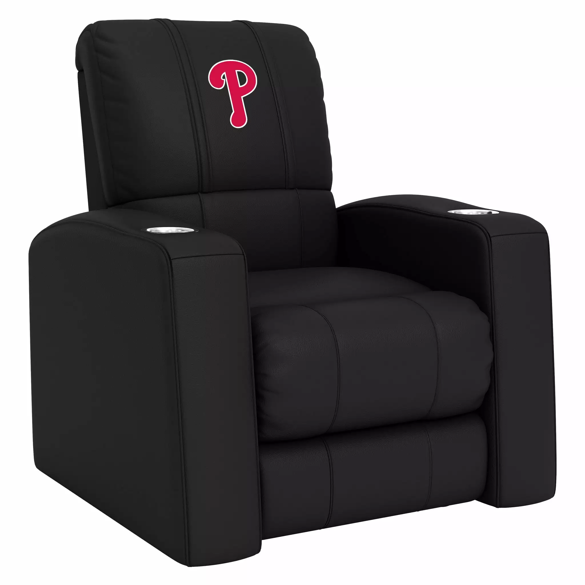 DreamSeat Relax Black Recliner Embroidered Philadelphia Phillies Secondary Logo