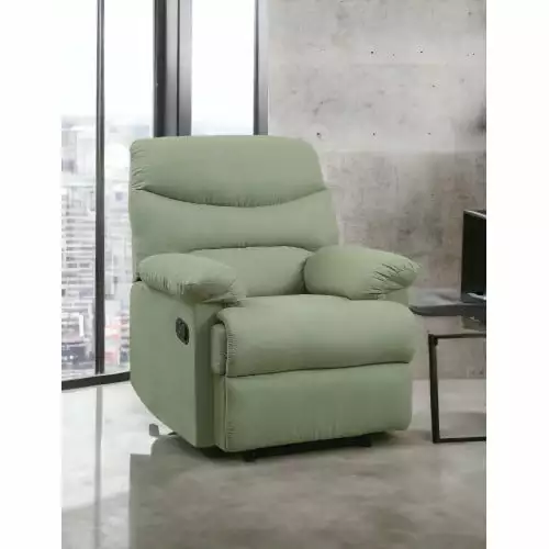 Goldmeet ACME Arcadia Recliner Motion Sage Microfiber 00630 Modern Comfort