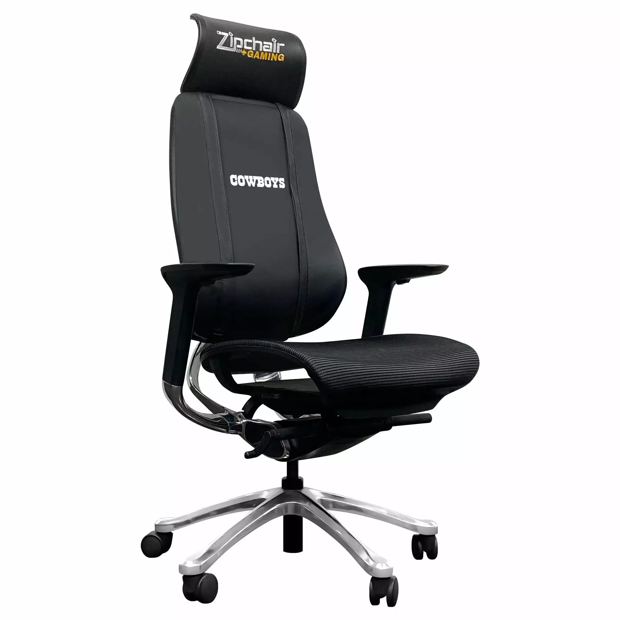 Dallas Cowboys Secondary Logo PhantomX Mesh Gaming Chair Zipper System DreamSeat