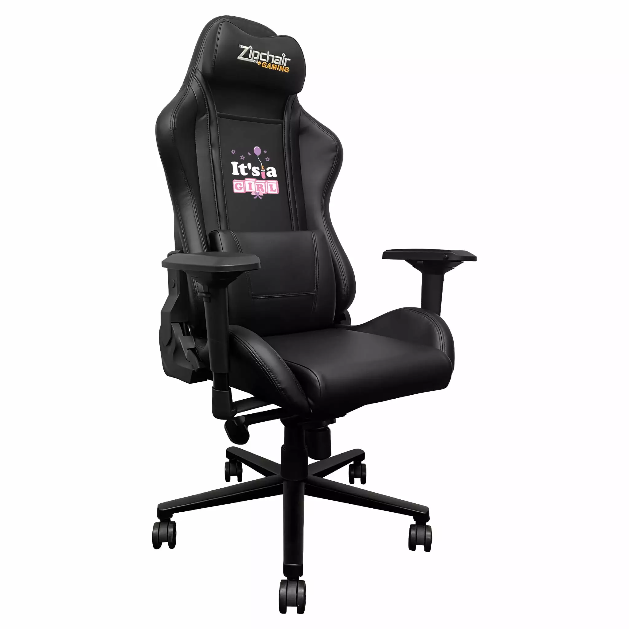 Xpression Pro Gaming Chair It's Girl Logo - Novelty Gaming Chair New Parents DreamSeat