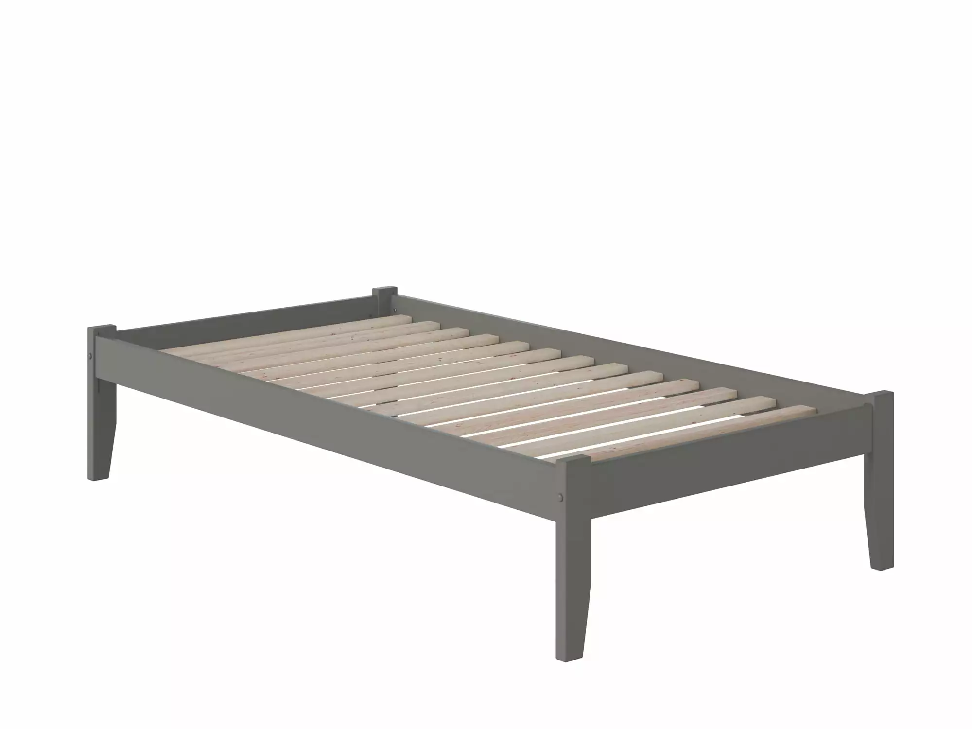 Concord Platform Bed Open Foot Board Multiple Colors Multiple Sizes AFI