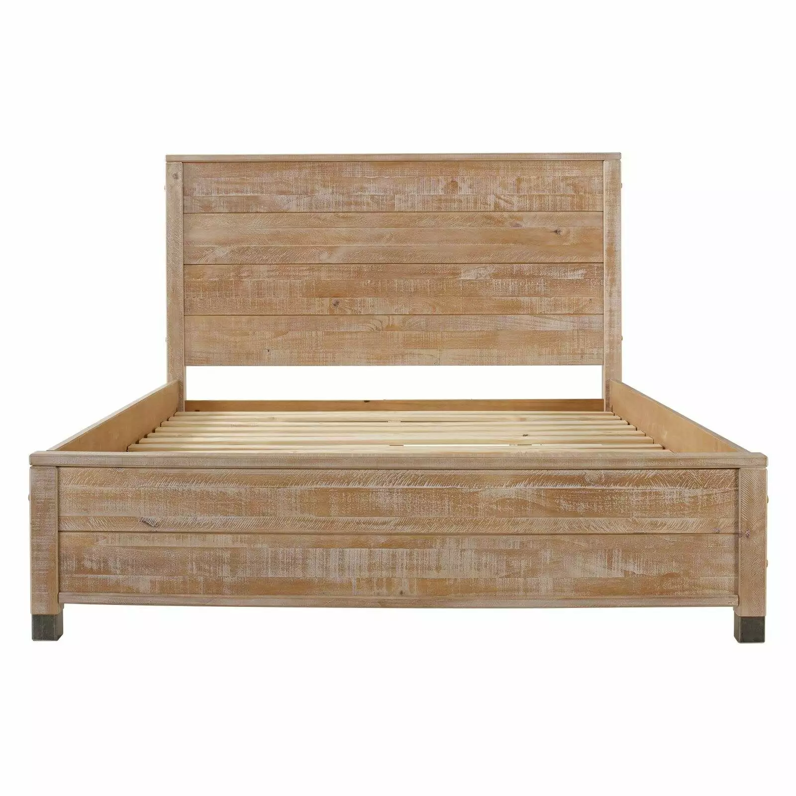 Camaflexi Baja Platform Bed Distressed Finish Queen Size