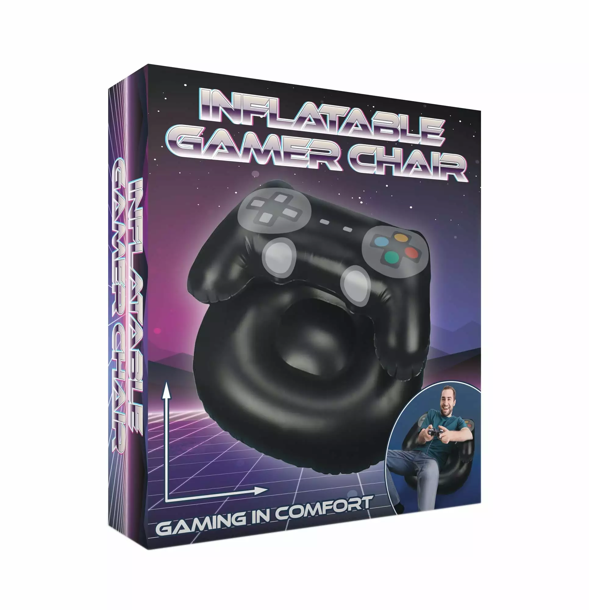Inflatable Gaming Chair Portable and Lightweight Indoor and Outdoor Use