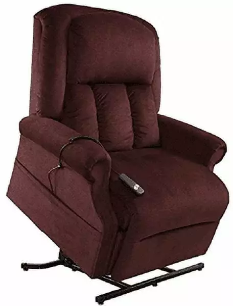 Mega Motion Big Man Lunar Power Lift Recliner - 500Lbs Weight Capacity and 26 Inch Seat Width