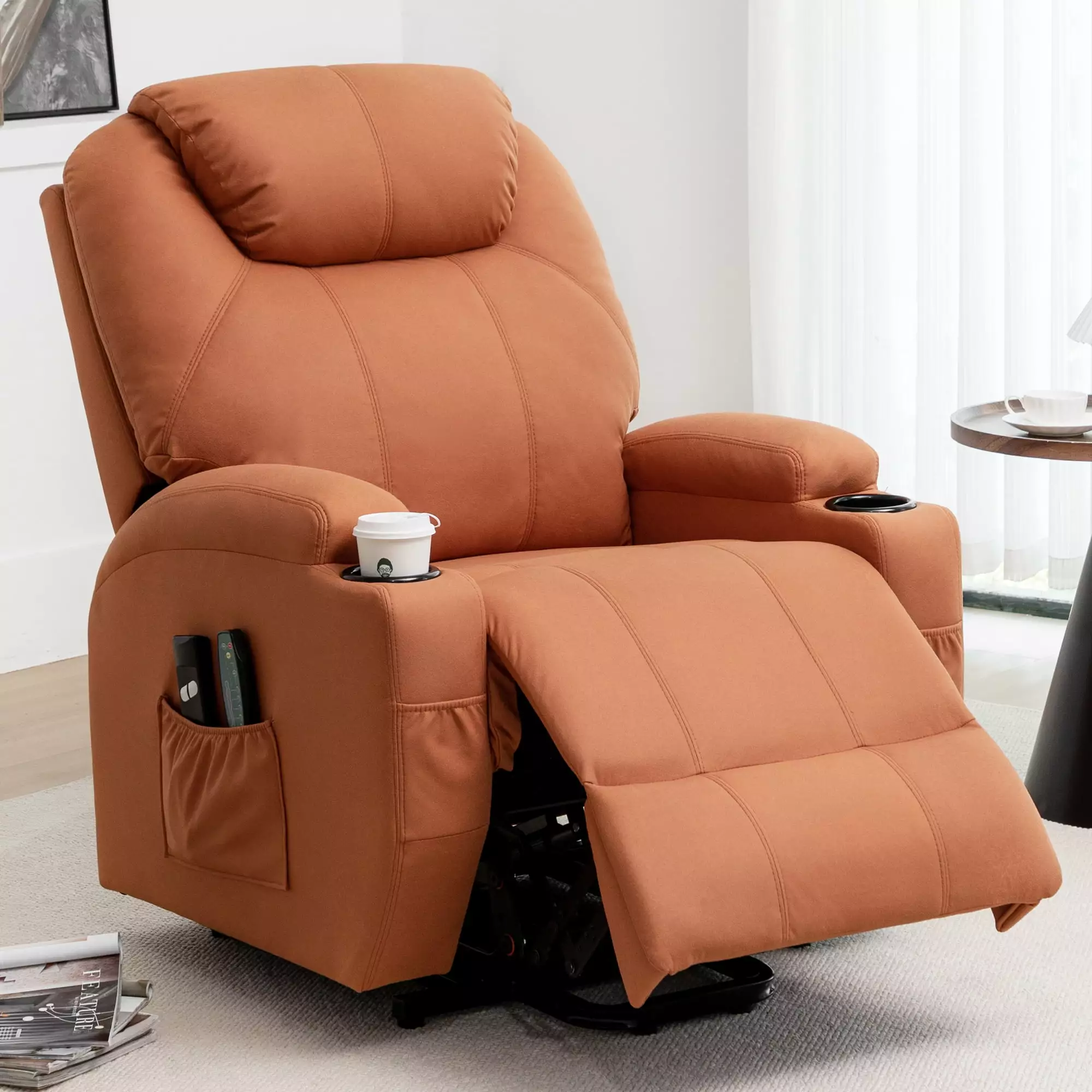 YSICK Electric Power Lift Recliner Chair Massage Heat Elderly Adults