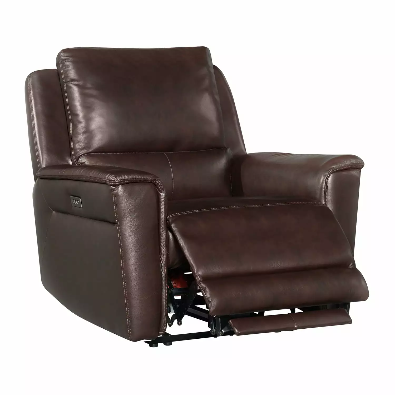 Picket House Furnishings Wylde Power Motion Recliner Palais Dark Brown