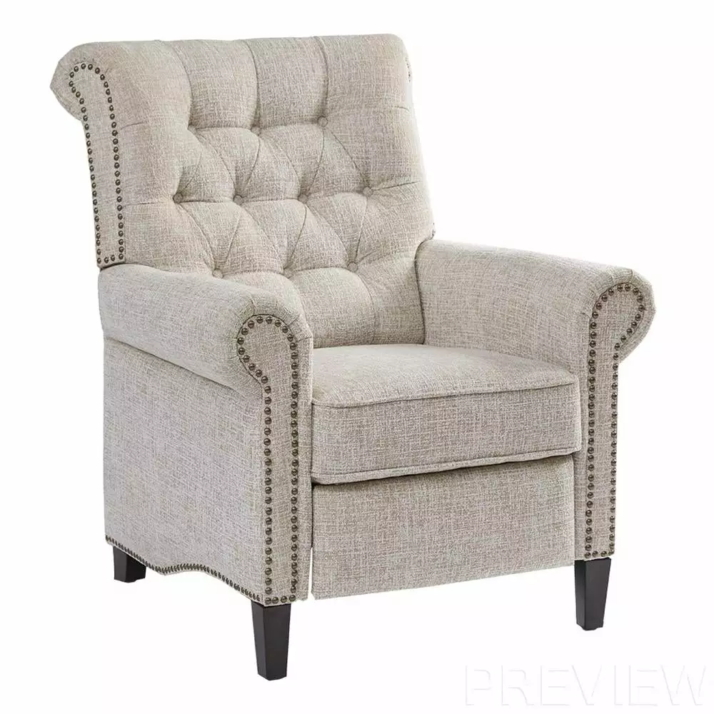 EleganceCream Push Back Recliner Belen Kox