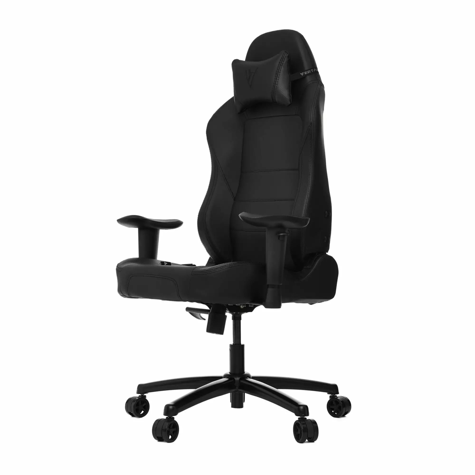 Vertagear Racing P-Line PL1000 Gaming Chair Ergonomic Armrests T-Shaped Tilt Swivel Metal Frame Carbon Black