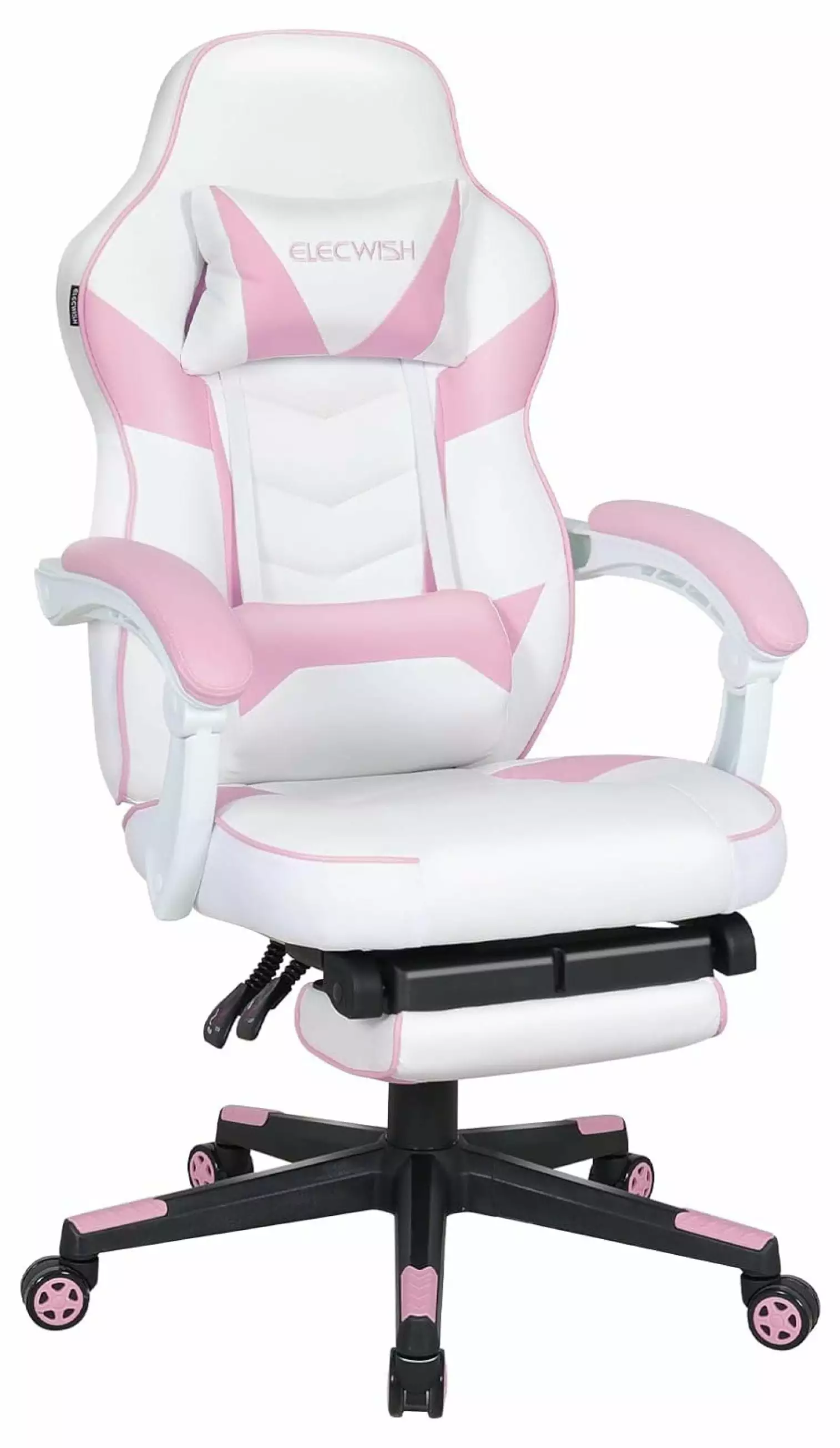 Generic Computer Gaming Chair Ergonomic High Back Racing Chair Footrest and Lumbar Support