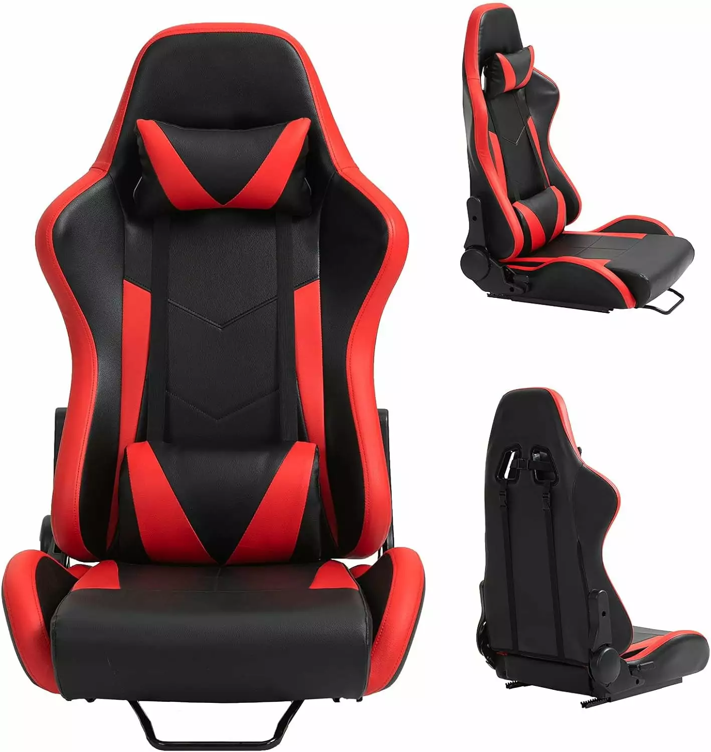 Supllueer Adjustment Gaming Seat Racing Bucket Seat Simulator Seat Lumbar Cushion and Seat