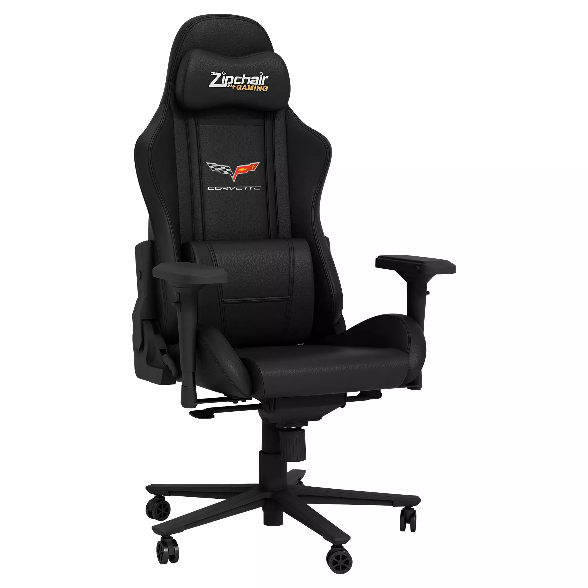 Xpression Pro Gaming Chair Corvette C6 Logo - Racing Style Chair Car Enthusiasts DreamSeat