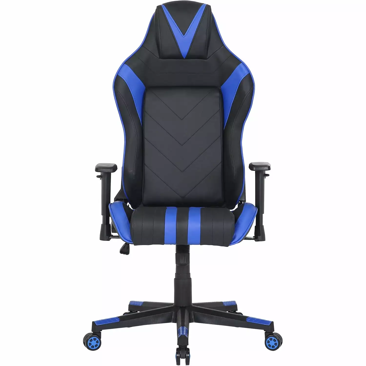 Hanover Commando Black & Blue Ergonomic Racer Gaming Chair Tilt Recline and High Quality Padding