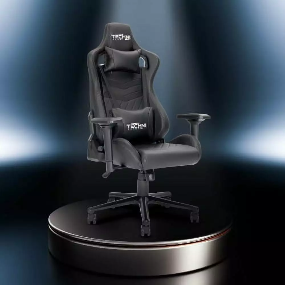 Wulawindy TS-83 Ergonomic High Back Racer Style PC Gaming Chair Black