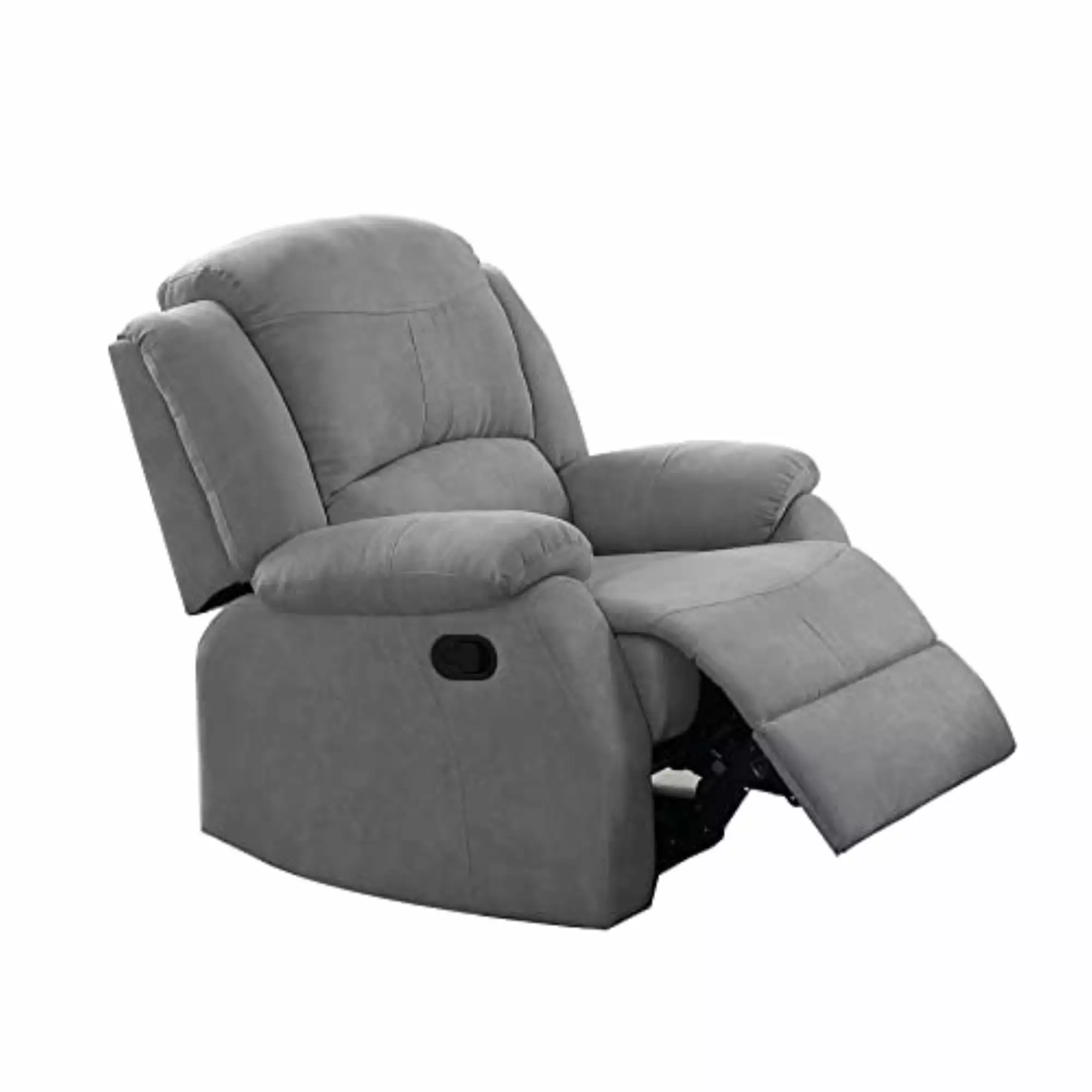 Acme Furniture 37 x 37 x 41 . Zorina Recliner Gray Fabric Comfortable Seating