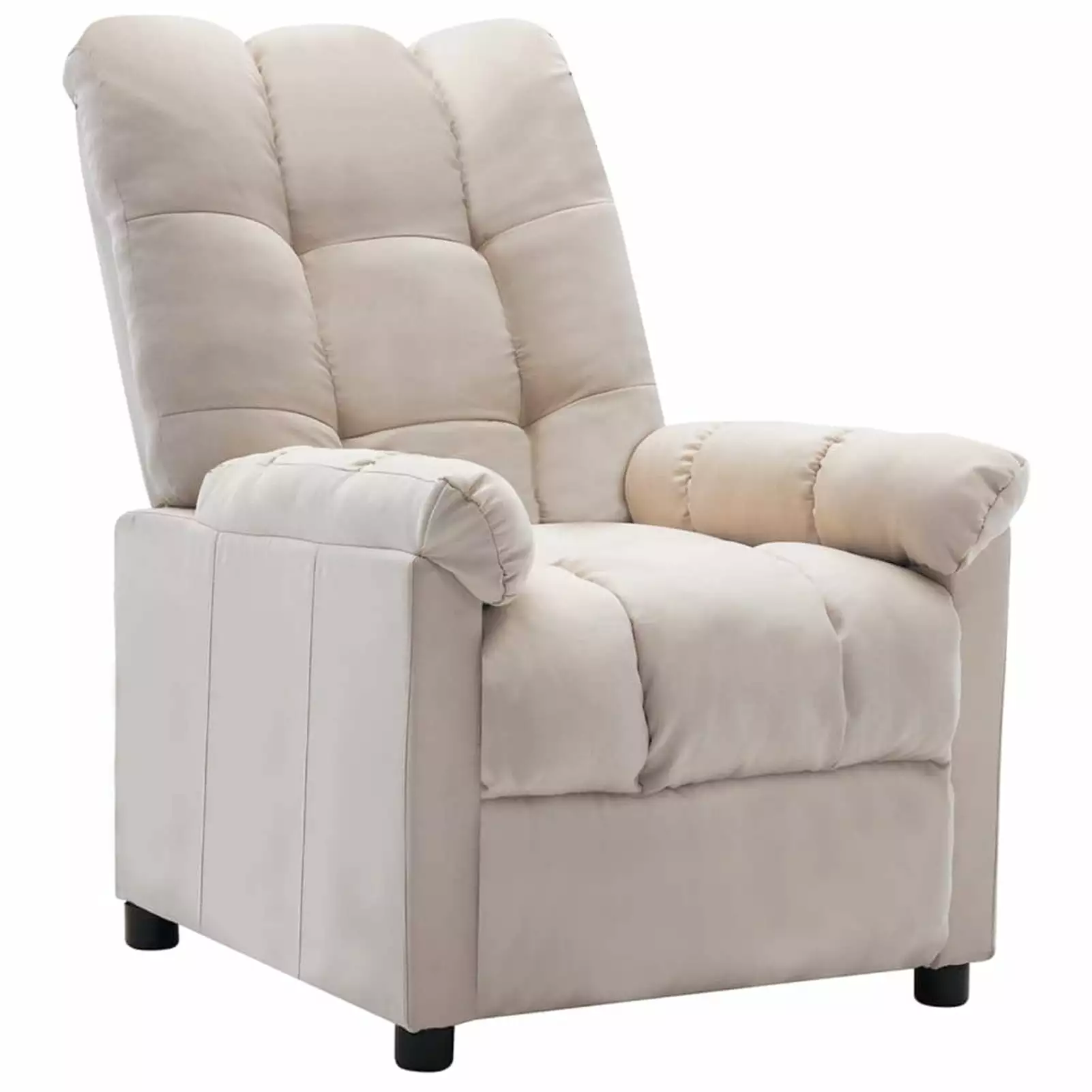 Suzicca Fabric Recliner Chair Adjustable Footrest ammoon
