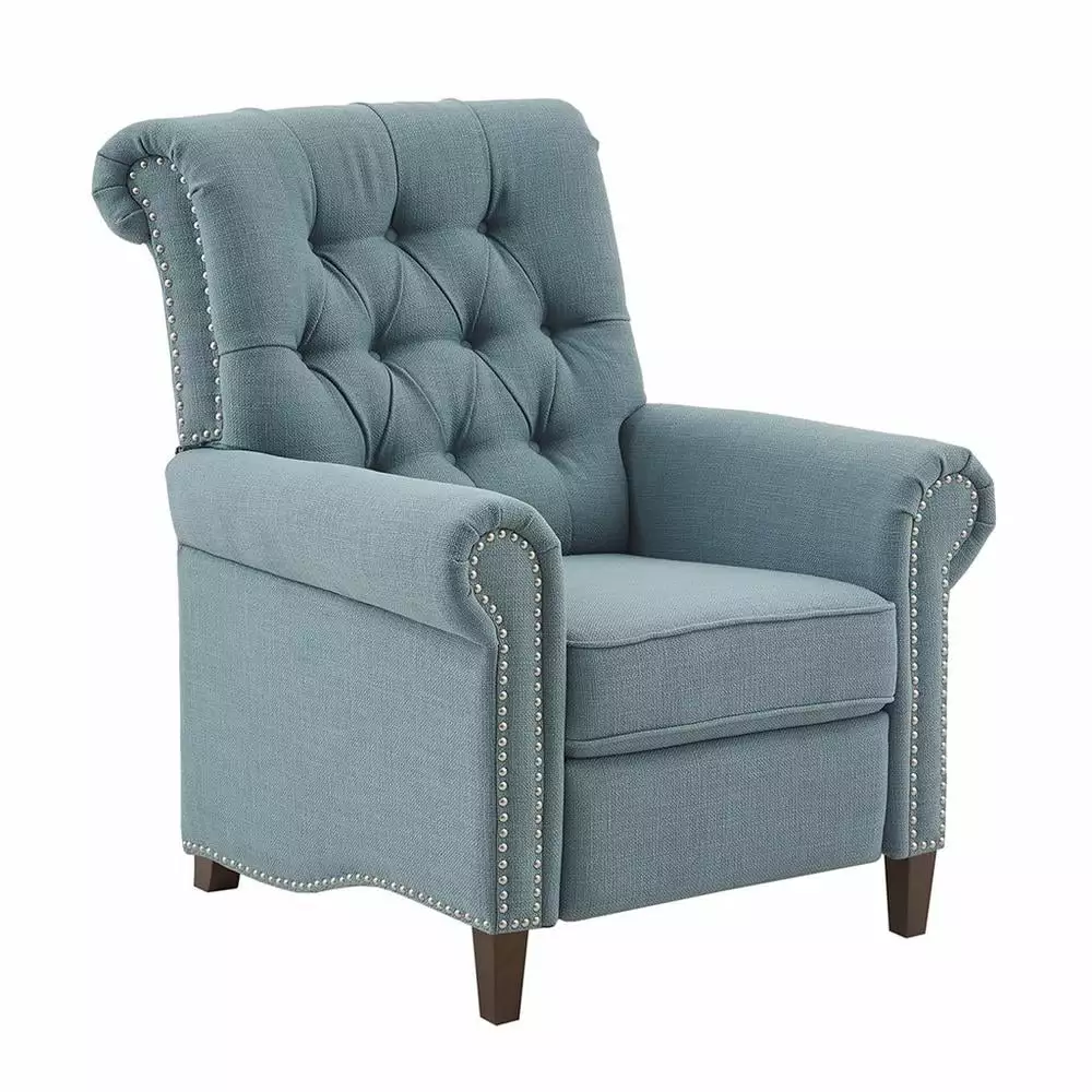 Belen Kox Blue Recliner Chair