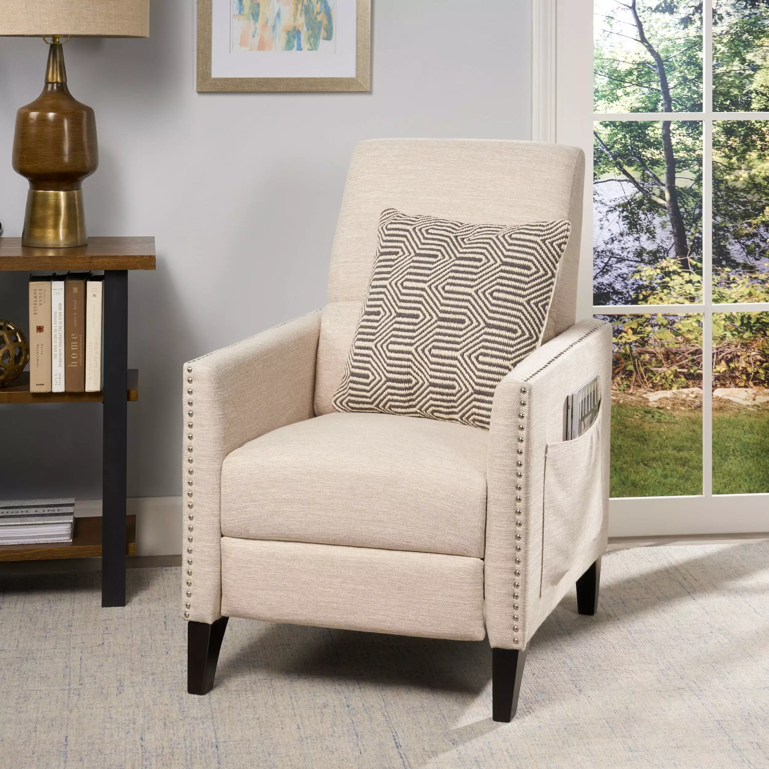 CoSoTower Push Back Recliner - Modern Living Room Chair